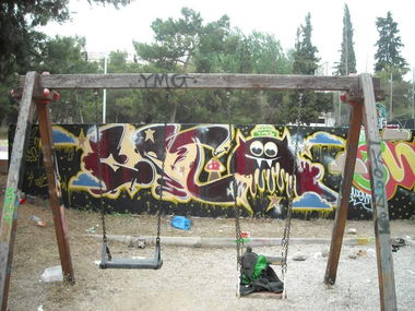 Graffiti Wall in Athens - Photo by ZAN83YMG