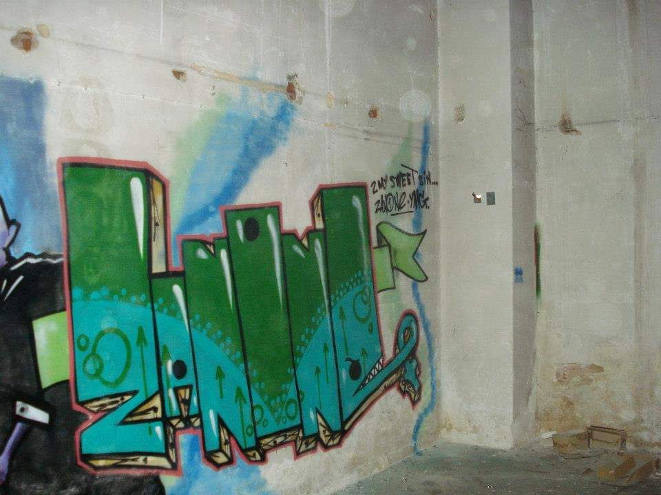 Graffiti Wall in Athens - Photo by ZAN83YMG