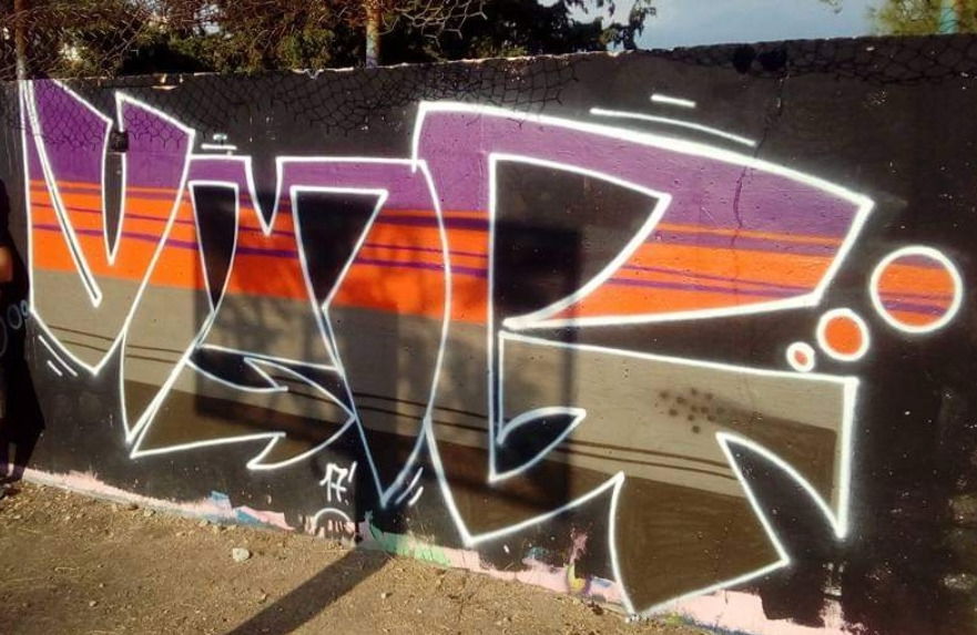 Graffiti Wall in Athens - Photo by ZAN83YMG