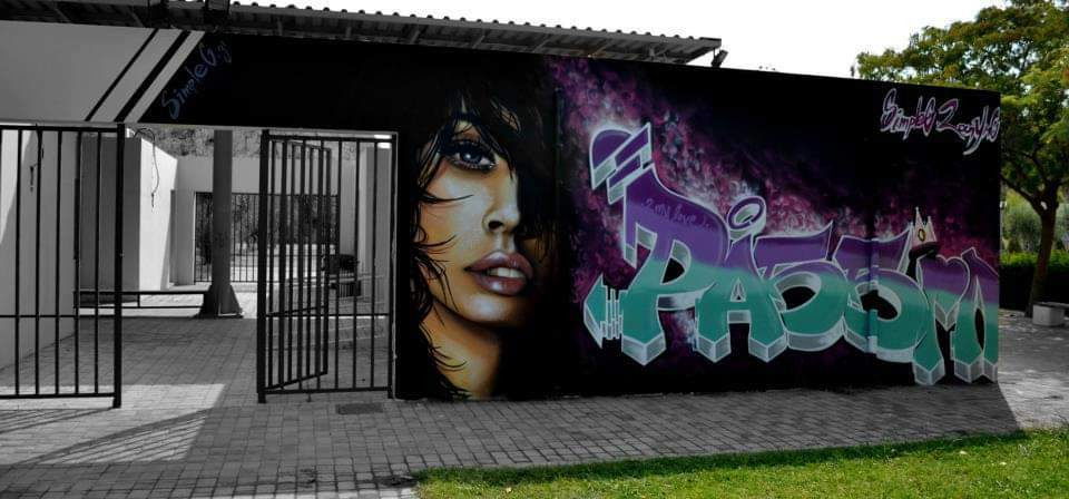 Graffiti Wall in Athens - Photo by ZAN83YMG