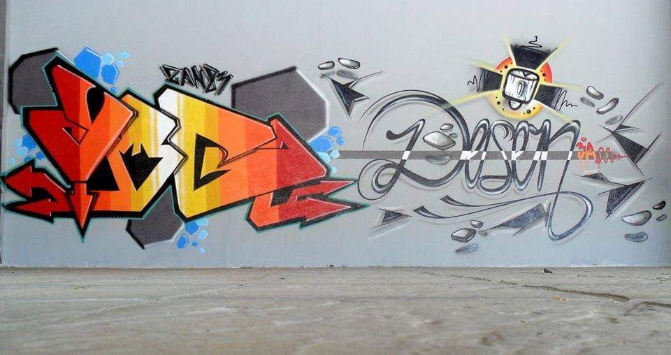 Graffiti Wall in Athens - Photo by ZAN83YMG