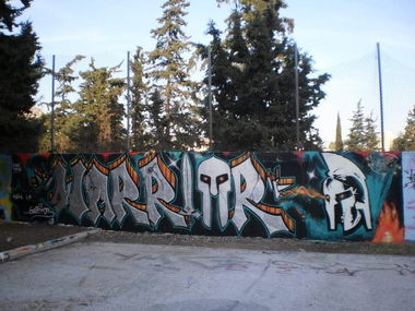 Graffiti Wall in Athens - Photo by ZAN83YMG