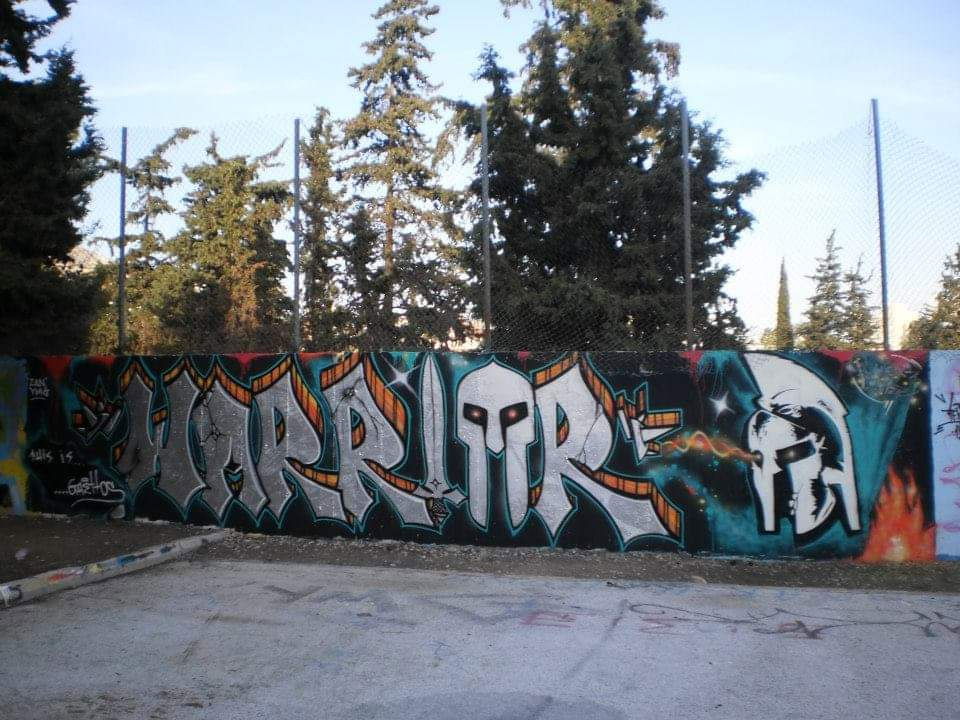 Graffiti Wall in Athens - Photo by ZAN83YMG