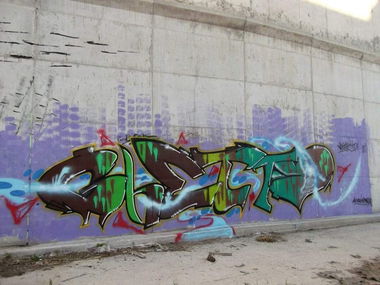 Graffiti Wall in Athens - Photo by ZAN83YMG