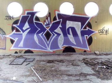 Graffiti Wall in Athens - Photo by ZAN83YMG