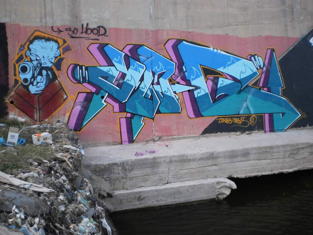 Graffiti Wall in Chios greece - Photo by ZAN83YMG