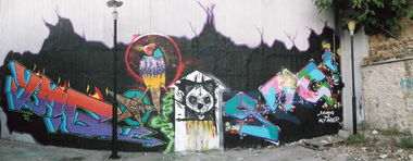 Graffiti Wall in Athens - Photo by ZAN83YMG