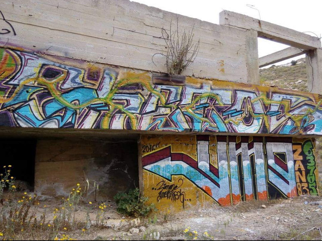 Graffiti Wall in Athens - Photo by ZAN83YMG