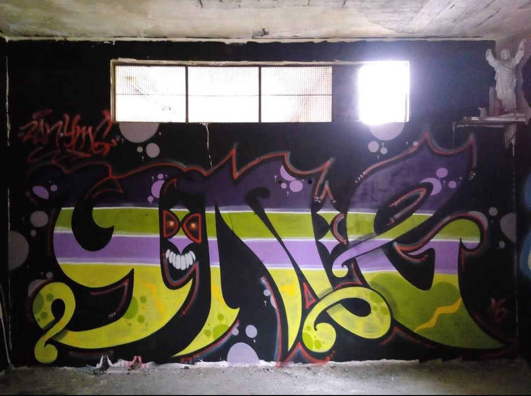 Graffiti Wall in Athens - Photo by ZAN83YMG