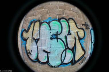 Graffiti Bombing - Photo by ZEINADICO