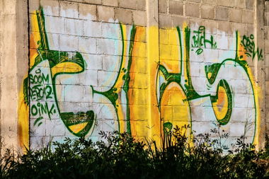 Graffiti Wall - Photo by ZEINADICO (2014)