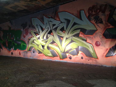 Graffiti Wall in Stuttgart - Photo by ZERTRB - Zert, TRB, 71 (2013)