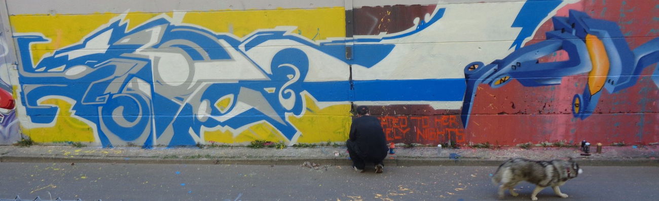 Graffiti Wall - Photo by ZIRCE (2019)