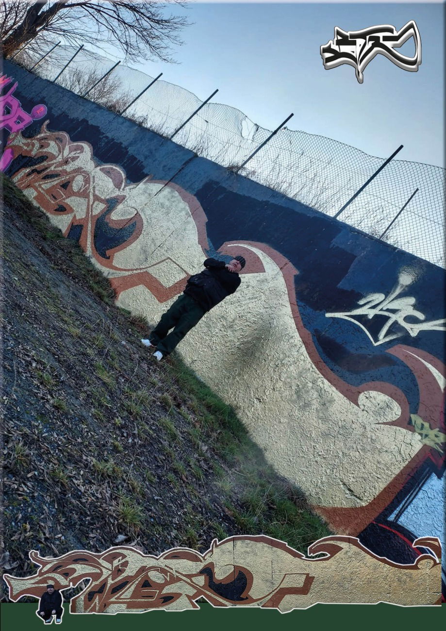 Graffiti Wall in Zwickau / plauen - Photo by ZIRCE (2022)