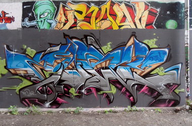 Graffiti Wall in Germany - Photo by ZOBE - ZOBE (2013)