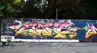 Graffiti Wall in Unna - Photo by ZOBE - ZOBE (2013)