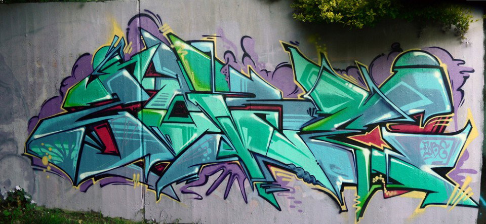 Graffiti Wall - Photo by ZOBE