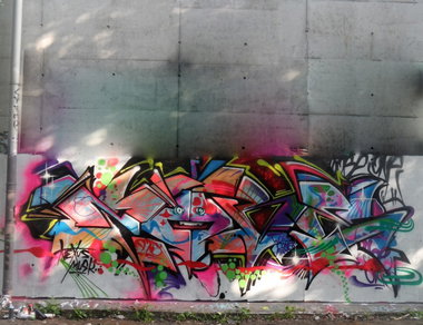 Graffiti Wall - Photo by ZOBE - ZOBE