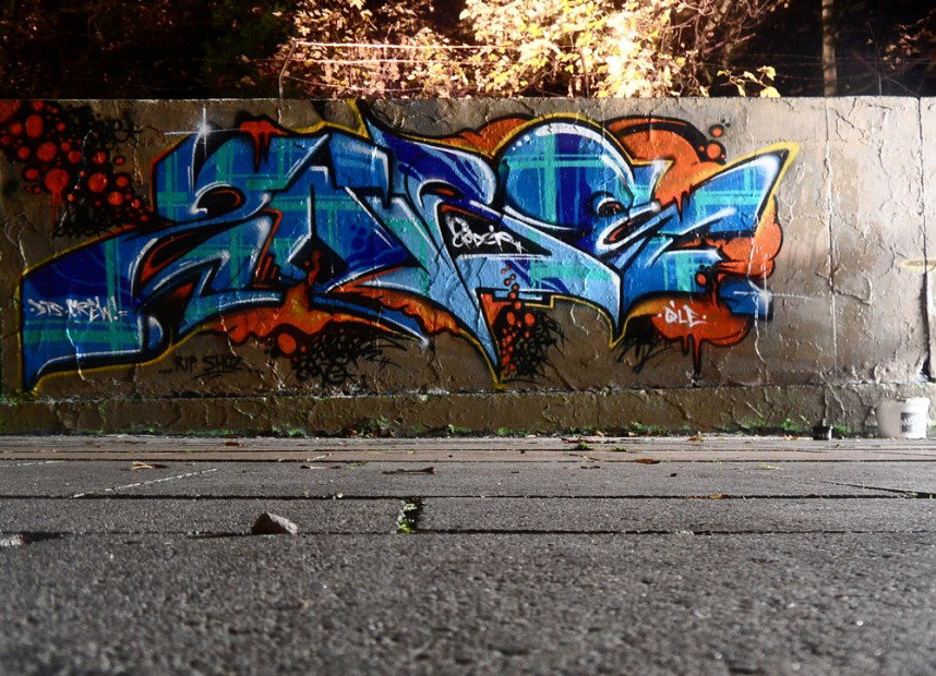 Graffiti Wall - Photo by ZOBE