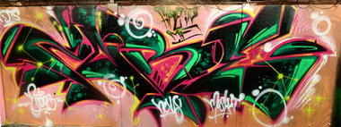 Graffiti Wall - Photo by ZOBE