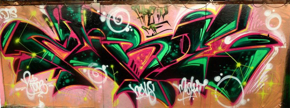 Graffiti Wall - Photo by ZOBE