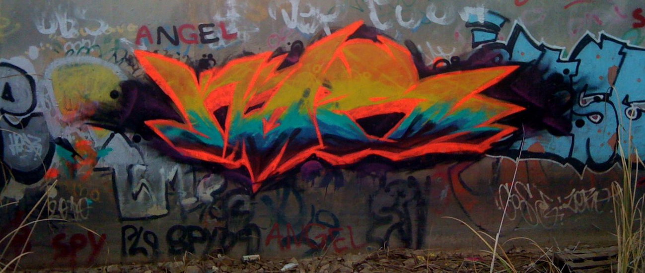 Graffiti Wall - Photo by ZONER - .TES.SONE. (2013)