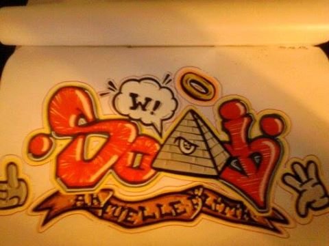 Graffiti Sketch - Photo by ZORN - Sowi (2013)