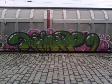 Graffiti Train - Photo by ZORN - Shape