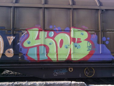 Graffiti Train - Photo by ZORN - Hiob
