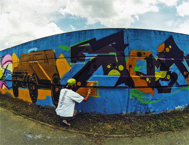 Graffiti Wall - Photo by ZORO92 - graffitivillanova (2016)