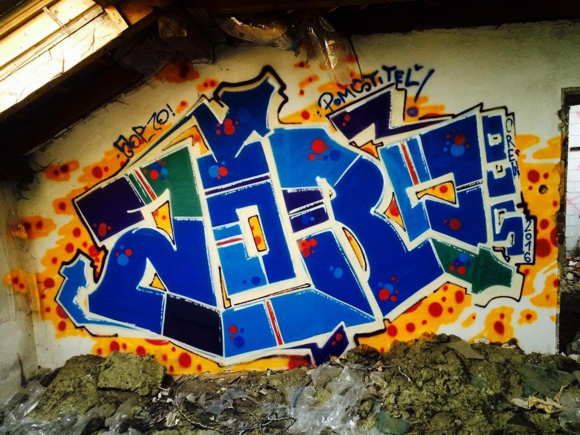 Graffiti Wall - Photo by ZORO92 - freestyle, overtime_svk, zoro92 (2016)