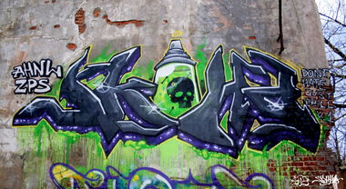 Graffiti Wall - Photo by ZPScrew - Skucha (2015)
