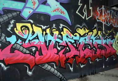 Graffiti Wall - Photo by ZPScrew - ZPS, AHNL, Amir (2015)