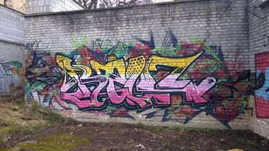 Graffiti Wall - Photo by ZPScrew - Beuz, No, foture (2015)