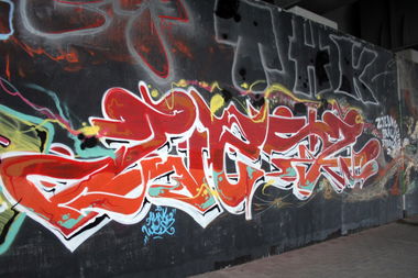 Graffiti Wall - Photo by ZPScrew - ZPS, AHNL, Wes2 (2015)