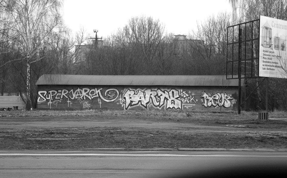 Graffiti Wall - Photo by ZPScrew - Super, Jarek, Bart8