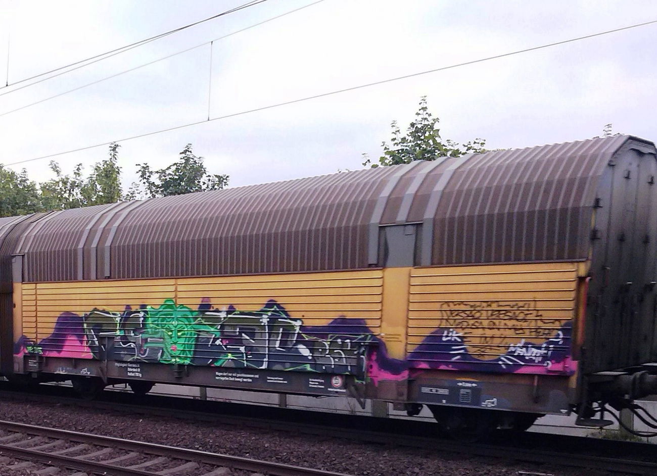 Graffiti Train - Photo by ZUGZWANG - bremerhaven