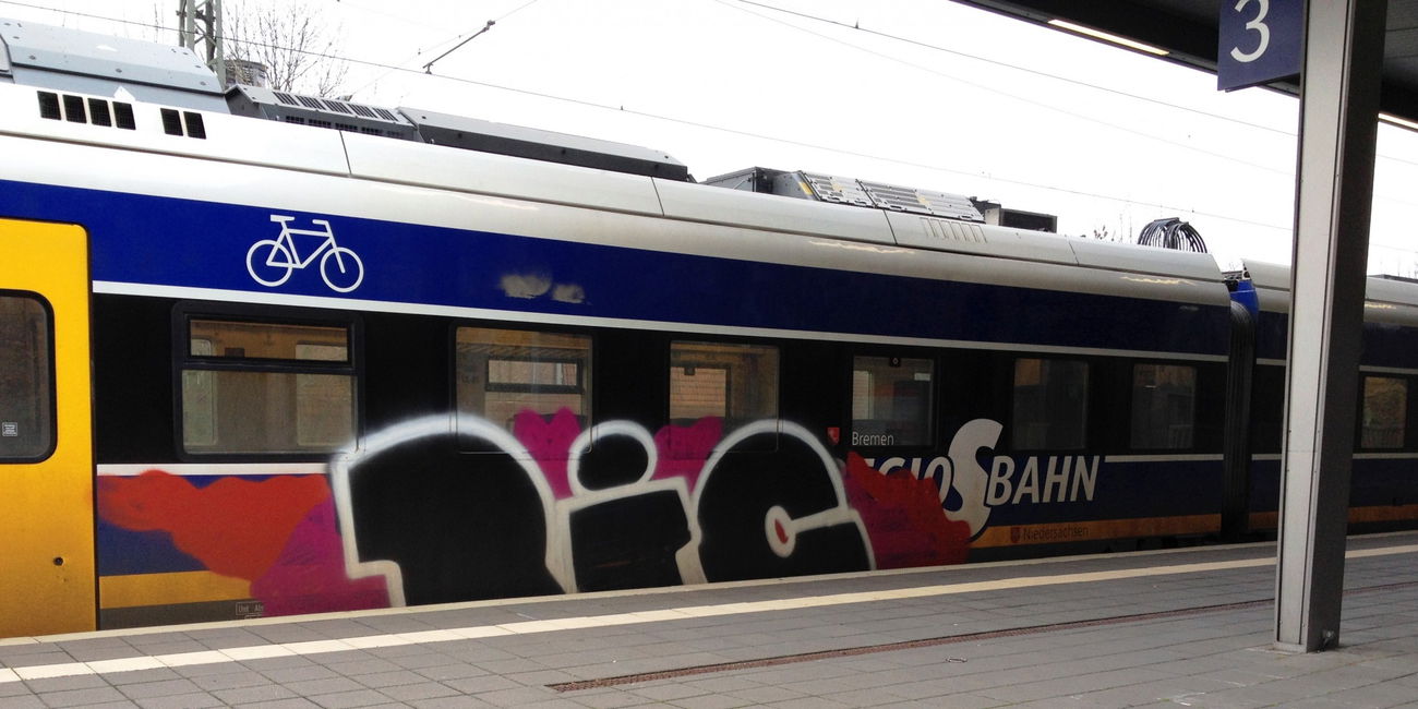 Graffiti Train - Photo by ZUGZWANG - ric (2017)