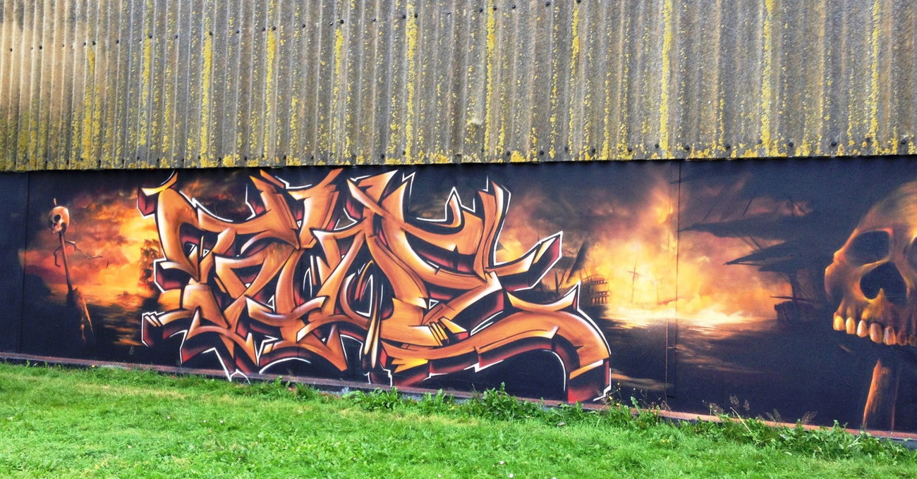 Graffiti Wall - Photo by ZUGZWANG (2017)