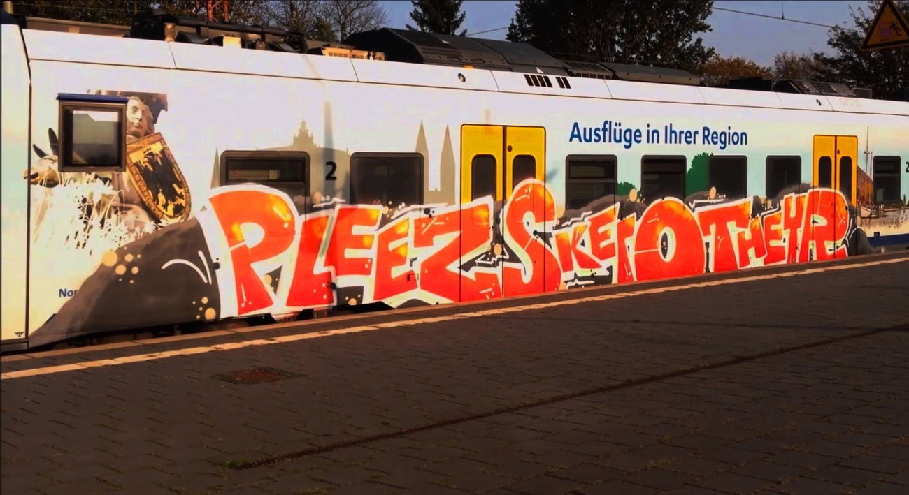 Graffiti Train - Photo by ZUGZWANG - pleez, sket, other (2017)
