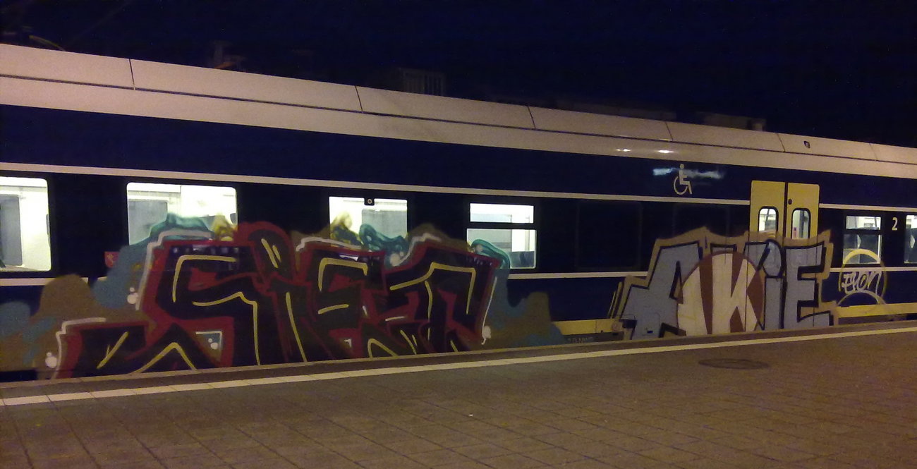 Graffiti Train - Photo by ZUGZWANG