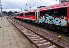 Graffiti Train - Photo by ZUGZWANG (2017)