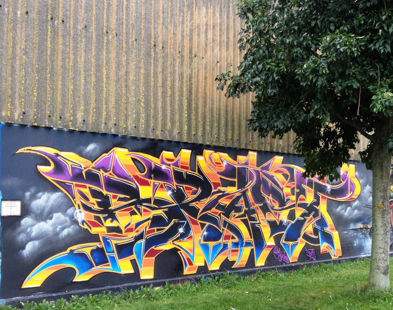 Graffiti Wall - Photo by ZUGZWANG (2017)