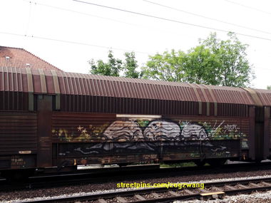 Graffiti Train - Photo by ZUGZWANG