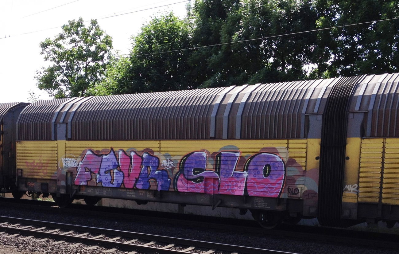 Graffiti Train - Photo by ZUGZWANG