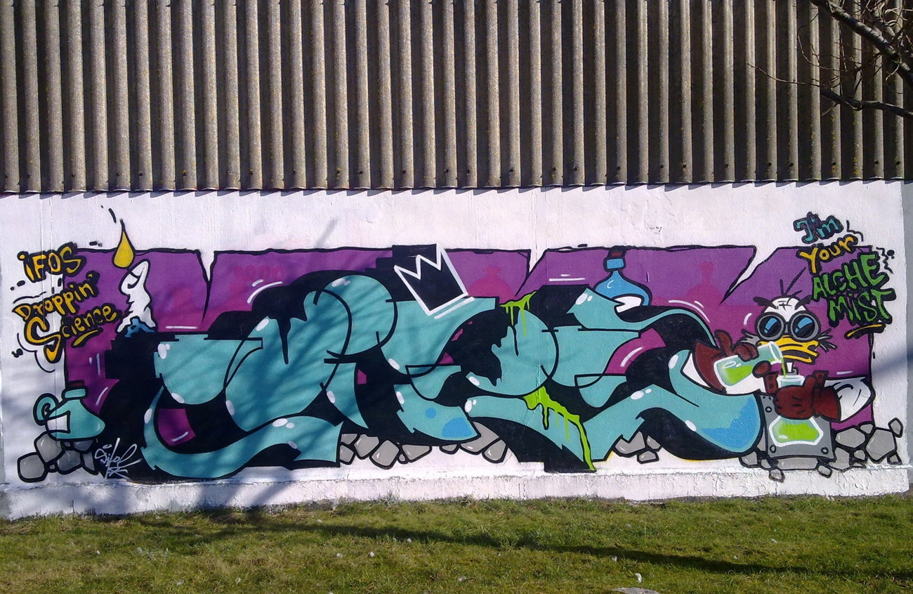 Graffiti Wall - Photo by ZUGZWANG (2017)