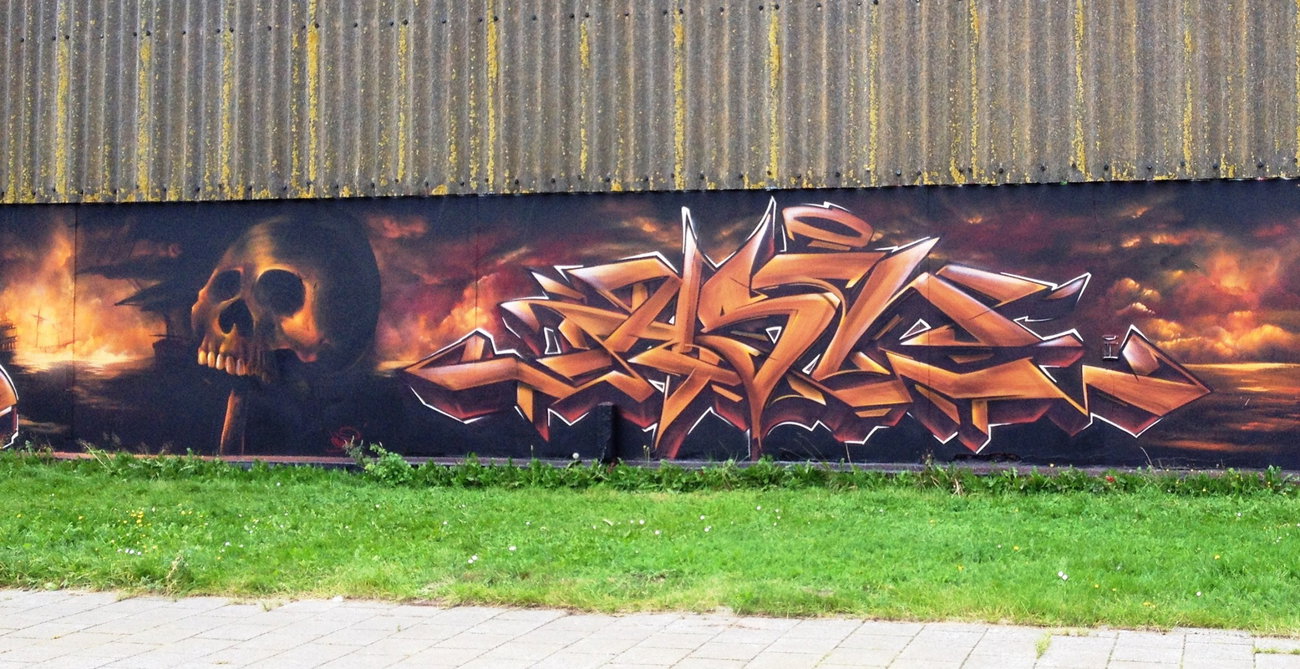 Graffiti Wall - Photo by ZUGZWANG (2017)