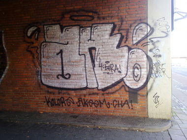 Graffiti Bombing - Photo by ZUGZWANG