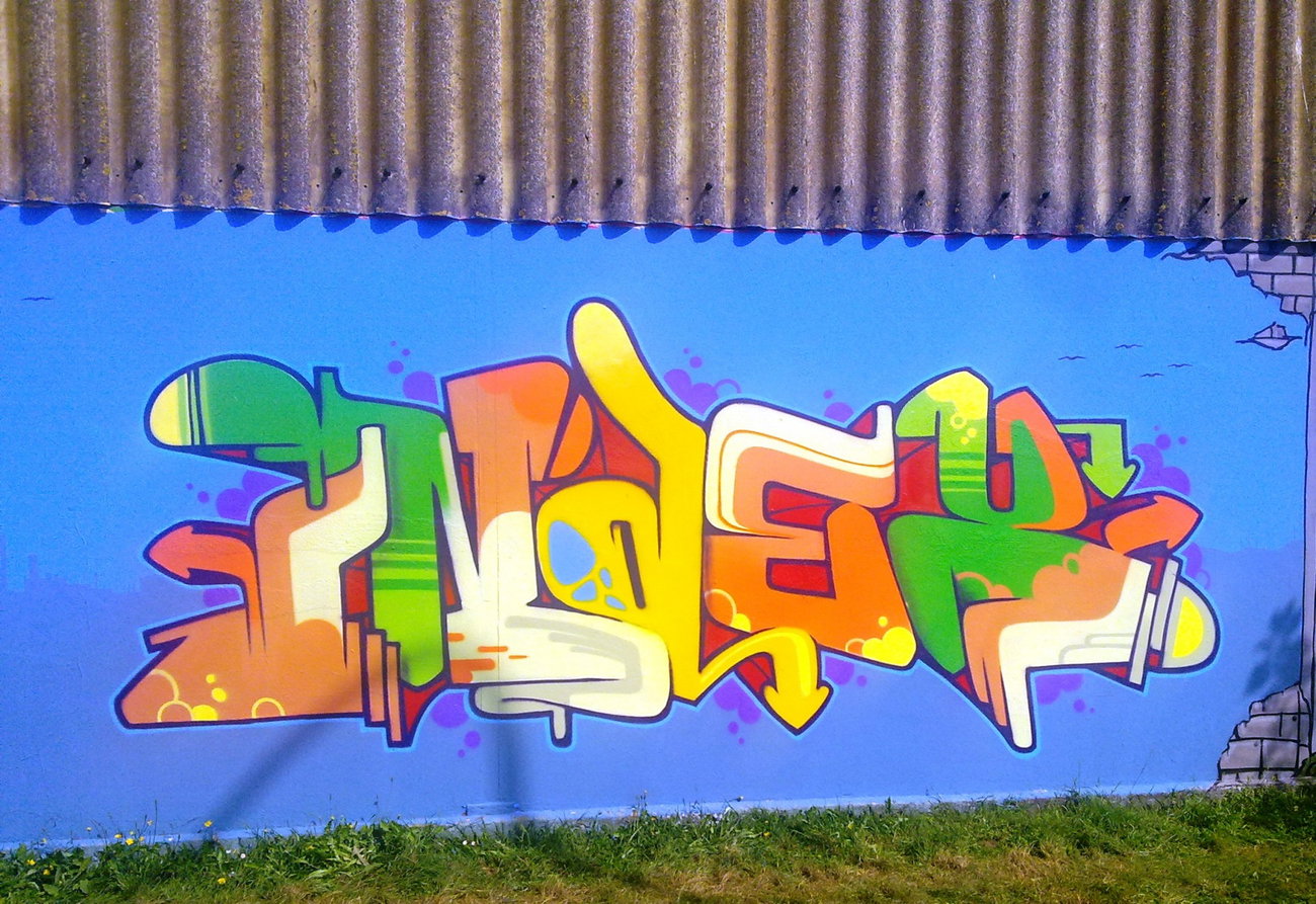Graffiti Wall - Photo by ZUGZWANG