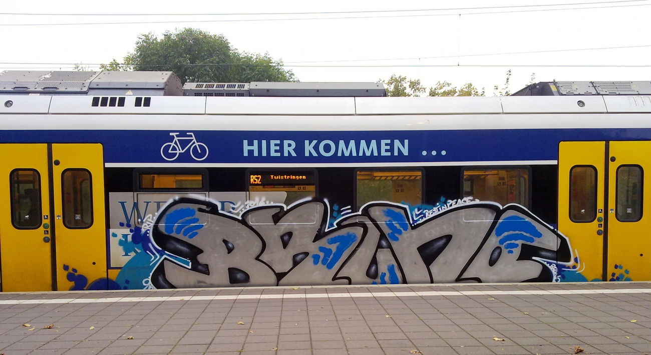 Graffiti Train - Photo by ZUGZWANG - bruno (2016)